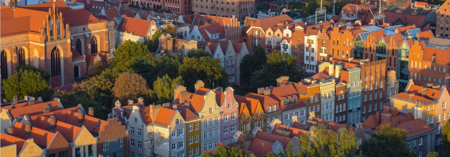 Gdansk toukokuussa: suorat meno-paluut Turusta alkaen 30€