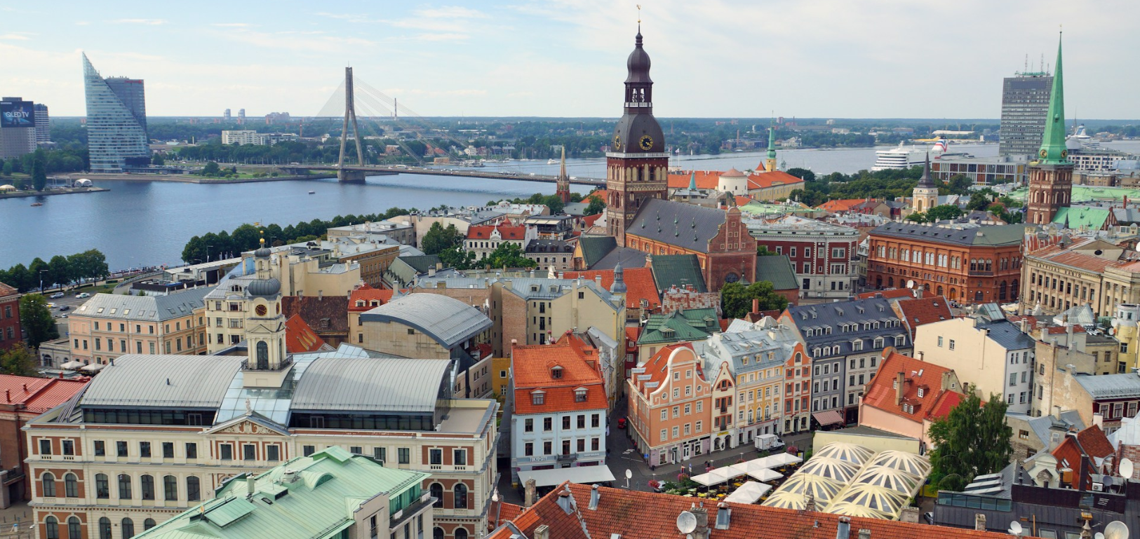 Riika kesäkuussa: meno-paluut alkaen 56€